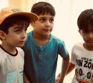 دعوای بچه ها