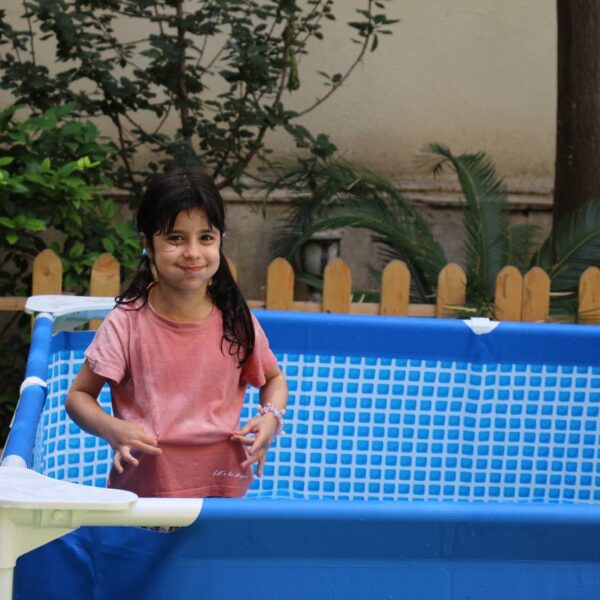 آب بازی در مهدکودک و پیش دبستانی